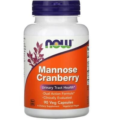 Маноза Журавлина NOW Mannose Cranberry вег. капсули №90
