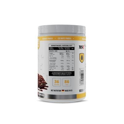 Протеїн яєчний MST Nutrition EGG White Protein шоколадний брауні, 36 порцій, 900 г