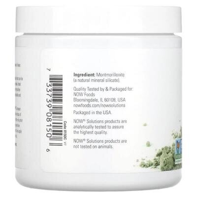 Глина європейська NOW European Clay Powder, 170 г