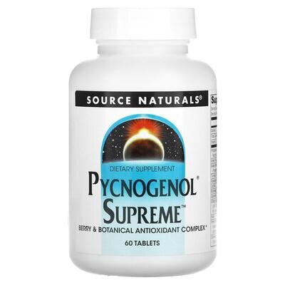 Пікногенол максимальний Source Naturals Pycnogenol Supreme, 60 таблеток