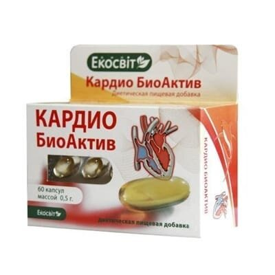 Кардіо БіоАктив Екосвіт капсули №60