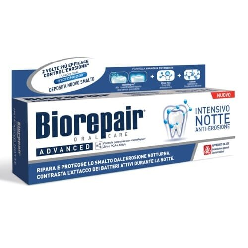 Зубна паста Biorepair Advanced Інтенсивне нічне відновлення, 75 мл