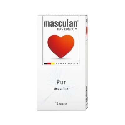 Презервативи Masculan Pur Superfine, 10 штук