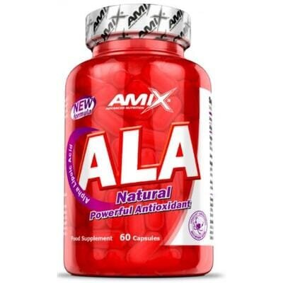 Альфа-ліпоєва кислота Amix Nutrition ALA 200 mg, 60 капсул