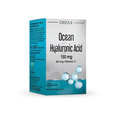 Гіалуронова кислота Orzax Ocean Hyaluronic Acid 150 мг, 30 капсул