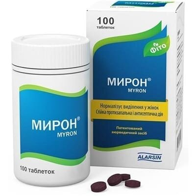Мирон таблетки №100