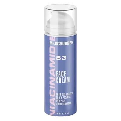 Крем для обличчя MR.Scrubber Niacinamide Face Cream проти розацеа і куперозу, з ніацинамідом, 50 мл
