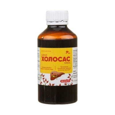 Холосас Плюс сироп по 200 мл у флак. Ronpharm