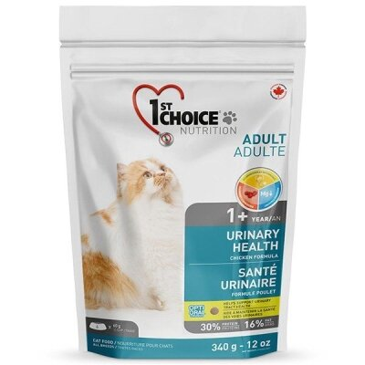 Корм сухий 1st Choice Urinary Health для дорослих котів для котів схильних до СКХ, 340 г