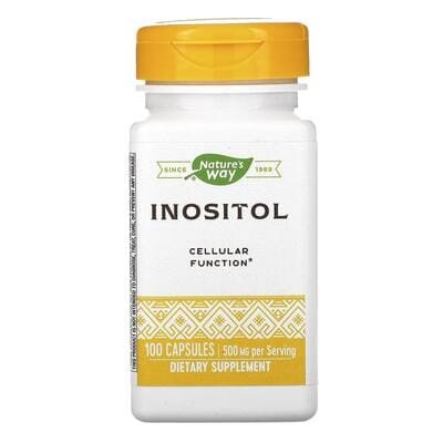 Інозитол Nature's Way Inositol 500 мг, 100 капсул
