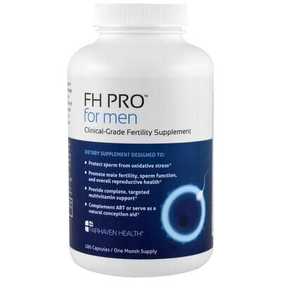 Репродуктивне здоров'я чоловіків Fairhaven Health FH Pro For Men, 180 капсул