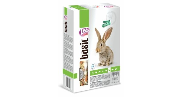 Корм повнораціонний Lolo Pets для кроликів, 1 кг