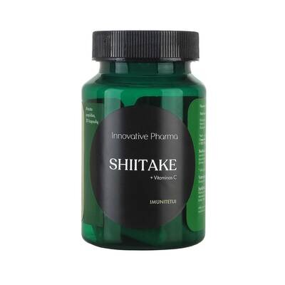 Гриб Шиітаке та Вітамін С Innovative Pharma Shiitake+Vitamin C капсули №30