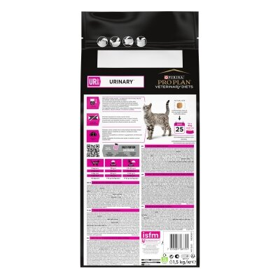 Корм сухий Purina Pro Plan PVD UR Urinary для кішок з сечокам'яною хворобою, 1,5 кг