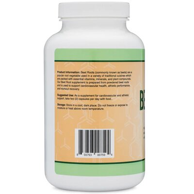 Корінь буряку Double Wood Beet Root 1000 мг, 210 капсул