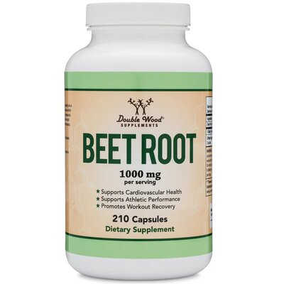 Корінь буряку Double Wood Beet Root 1000 мг, 210 капсул
