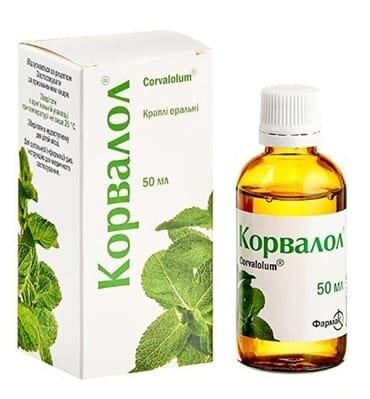 Корвалол краплі ор. по 50 мл у флак. з проб.-крап.