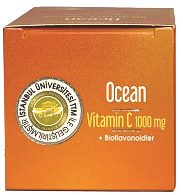 Вітамін С Orzax Ocean Vitamin C 1000 мг, 30 таблеток