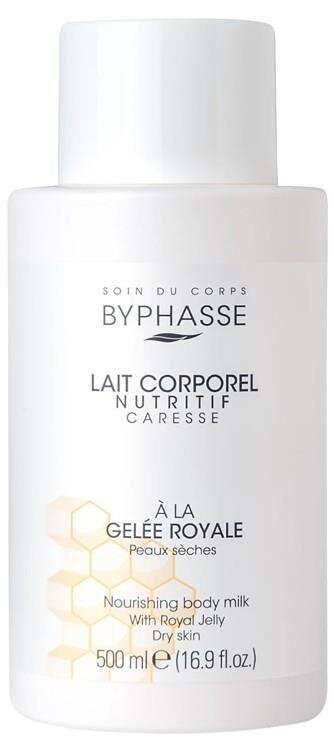 Молочко для тіла Byphasse Nourishing живильне з маточним молочком, 500 мл