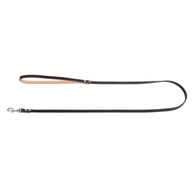 Повідець Collar 04431 одинарний, не прошитий, ширина 10 мм довжина 122 см, чорний