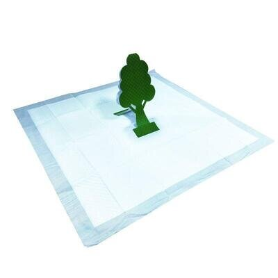 Пелюшки M-Pets Pee Pee Tree Training Pads для привчання до туалету з деревцем для собак, 60х60 см, 15 штук