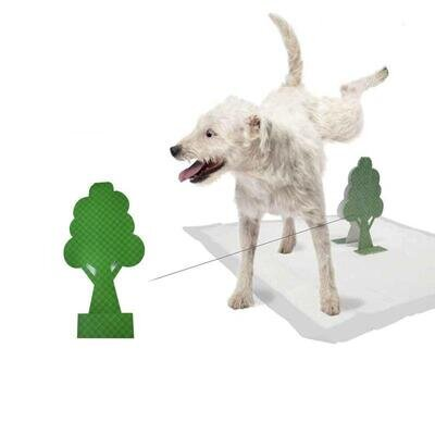 Пелюшки M-Pets Pee Pee Tree Training Pads для привчання до туалету з деревцем для собак, 60х60 см, 15 штук
