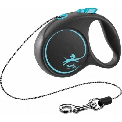 Повідець-рулетка для собак Flexi Black Design 033234 з тросом XS, 3 м