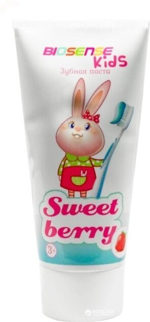 Зубна паста Bioton Cosmetics Biosense Kids Sweet Berry дитяча, 50 мл