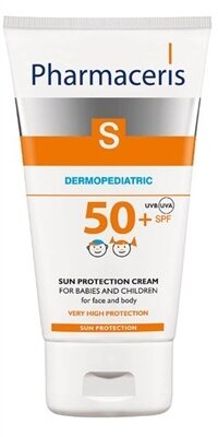 Крем для обличчя і тіла Pharmaceris S сонцезахисний для немовлят і дітей SPF 50, 125 мл