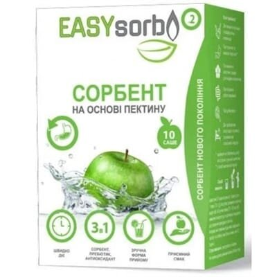 Сорбент EASYsorb на основі пектину пор. по 7 г №10 в саше