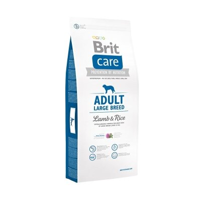 Корм сухий для дорослих собак великих порід Brit Care Adult Large Breed Lamb & Rice, 12 кг
