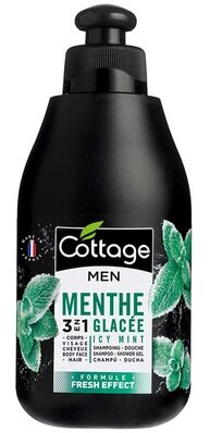 Шампунь-гель для душу Cottage Men Shampoo-Shower Gel 3 в 1 Крижана м'ята, 250 мл