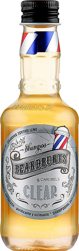 Шампунь Beardburys Clear очищуючий для волосся, схильного до жирності, 100 мл