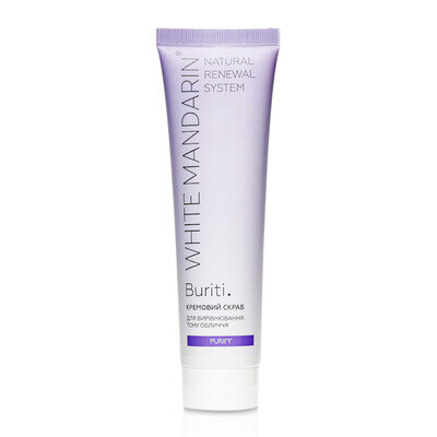 Скраб White Mandarin PURIFY кремовий для вирівнювання тона обличчя, 100 мл