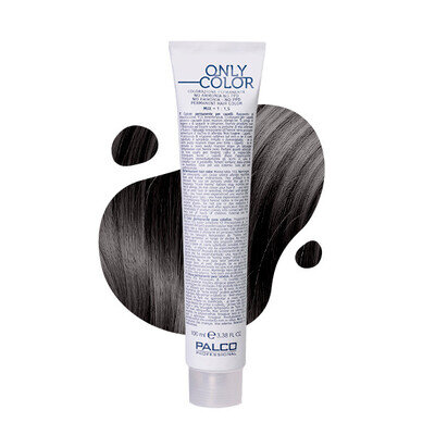 Крем-фарба для волосся Palco Professional Only Color безаміачна № 4.0 середньо-коричневий, 100 мл