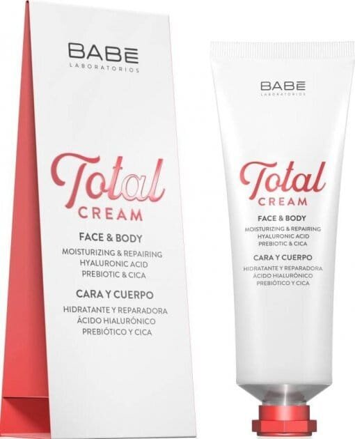 Крем для обличчя та тіла Babe Laboratorios Total Cream універсальний мультифункціональний, 60 мл