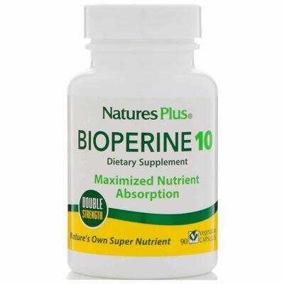 Біоперін Nature's Plus Bioperine 10 мг, 90 капсул