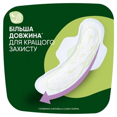 Прокладки гігієнічні Naturella Classic Night 6 крапель, 7 шт
