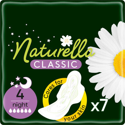 Прокладки гігієнічні Naturella Classic Night 6 крапель, 7 шт