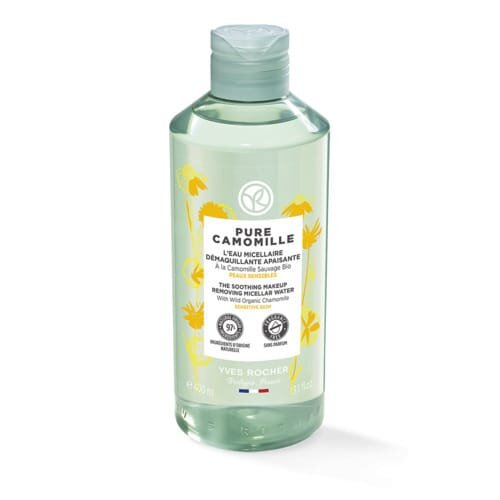 Міцелярна вода-демакіяж Yves Rocher Pure Camomille з Ромашкою для чутливої шкіри, 400 мл