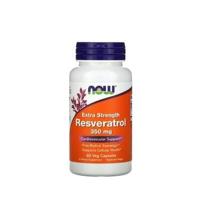 Ресвератрол NOW Resveratrol 350 мг вег. капсули №60