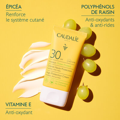 Крем Caudalie Vinosun сонцезахистний SPF 30, 50 мл