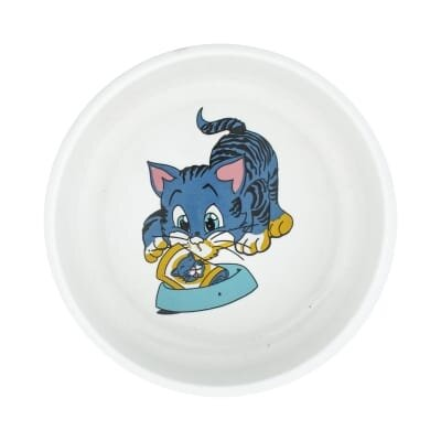 Миска для котів Trixie 4009 керамічна 11 см, 300 мл
