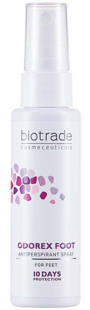 Спрей-антиперспірант для ніг Biotrade Odorex Foot тривалої дії, 10 днів захисту, 40 мл