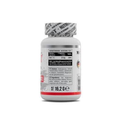 Цинк хелат MST Nutrition Zink Chelate Bisglycinate, 90 таблеток