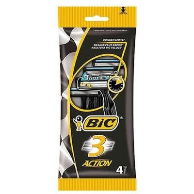 Набір бритв без змінних картриджів Bic Action 3, 4 шт
