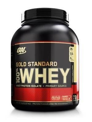 Протеїн Optimum Nutrition Gold Standard 100% Whey, французький ванільний крем, 2,27 кг