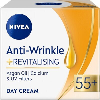 Крем для обличчя Nivea Проти зморшок + ревіталізація 55+ денний, 50 мл