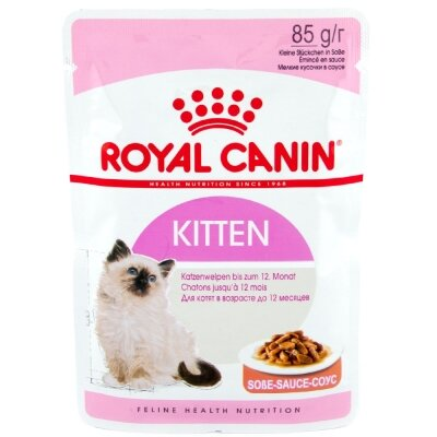 Корм вологий для кошенят Royal Canin Kitten Instinctive Gravy до 12 місяців, в соусі, 85 г