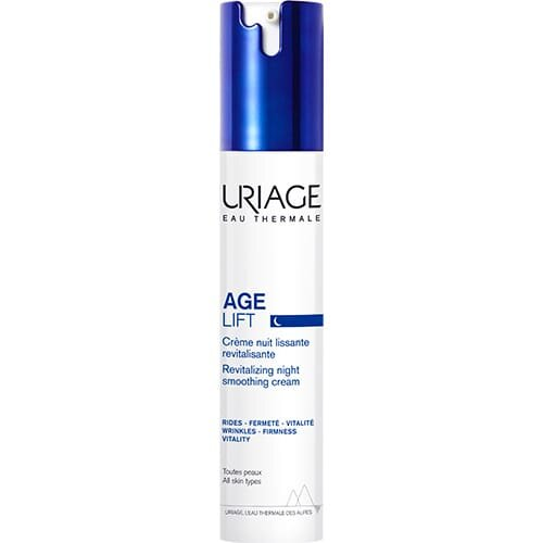 Крем для обличчя Uriage Age Lift нічний ревіталізуючий, що розгладжує, 40 мл